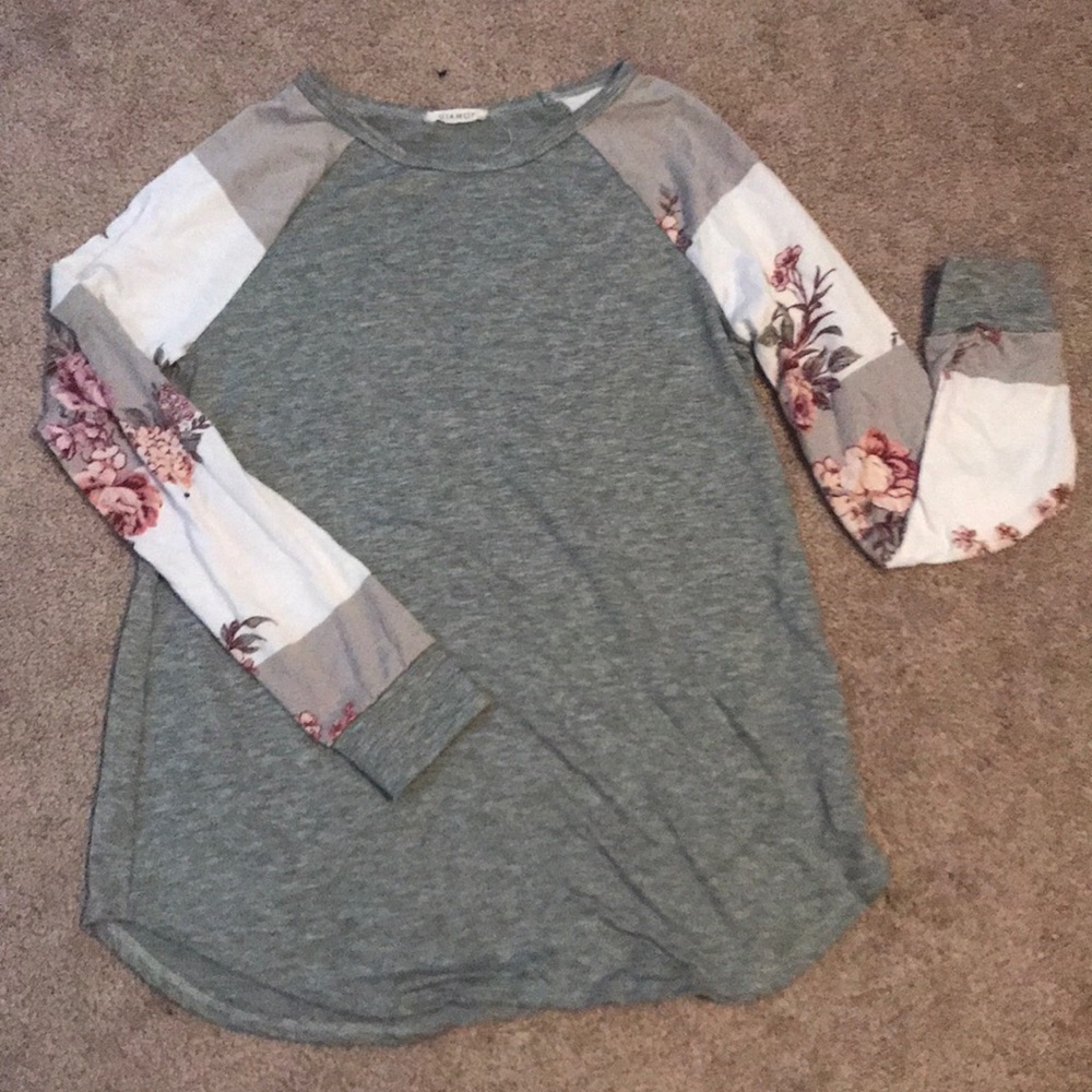 Long sleeve blouse
